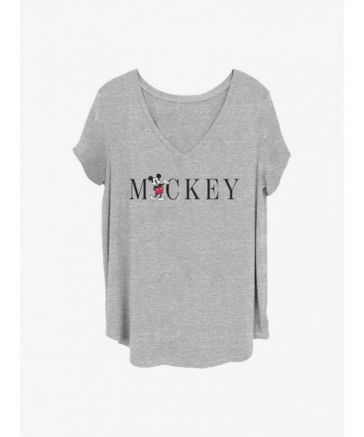 Disney Mickey Mouse Simply Mickey Girls T-Shirt Plus Size $9.25 T-Shirts