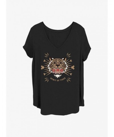 Disney Mickey Mouse Tiger Spirit Girls T-Shirt Plus Size $8.32 T-Shirts