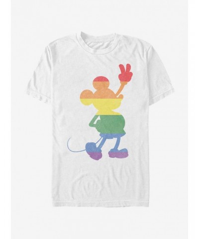 Disney Mickey Mouse Love Is Love Pride Mickey T-Shirt $6.50 T-Shirts