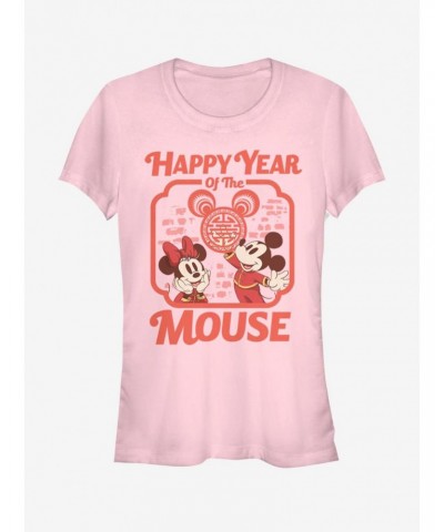 Disney Mickey Mouse Happy Mouse Year Girls T-Shirt $8.57 T-Shirts