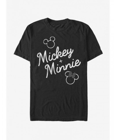 Disney Mickey Mouse Signed Together T-Shirt $6.50 T-Shirts