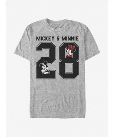 Disney Mickey Mouse Mickey Minnie Collegiate T-Shirt $6.50 T-Shirts