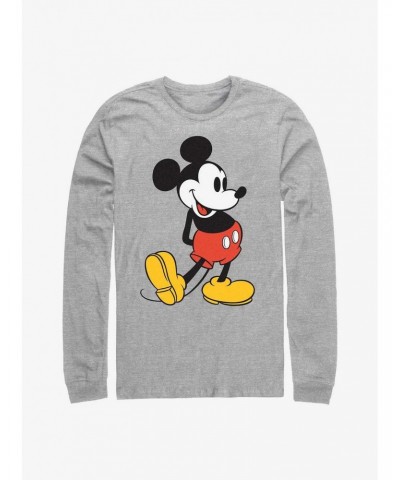 Disney Mickey Mouse Classic Mickey Long-Sleeve T-Shirt $10.26 T-Shirts