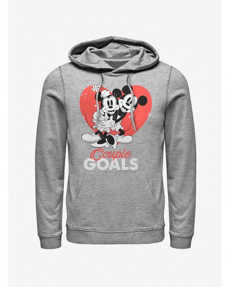 Disney Mickey Mouse Couple Goals Hoodie $15.80 Hoodies