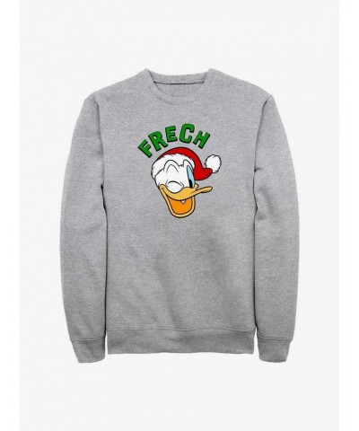 Disney Mickey Mouse Frech Naughty in German Donald Sweatshirt $10.04 Sweatshirts