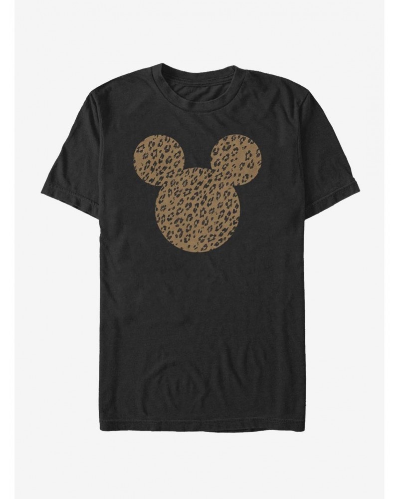 Disney Mickey Mouse Cheetah Mouse T-Shirt $6.31 T-Shirts