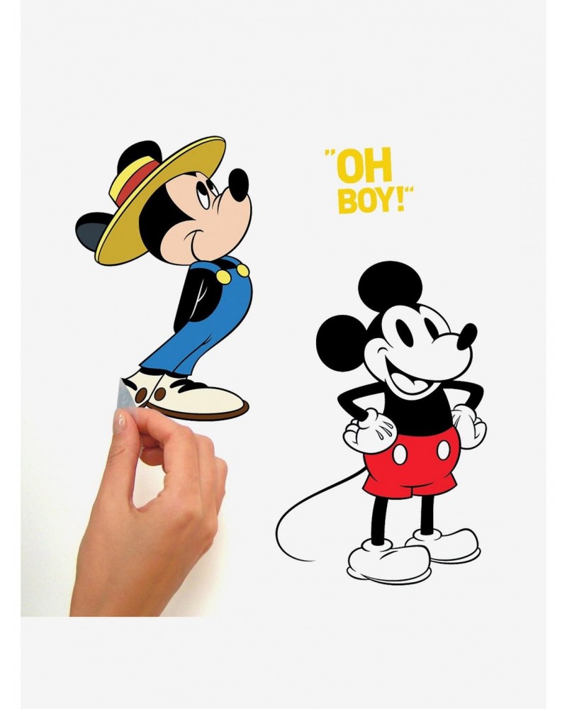 Disney Mickey Mouse The True Original 90Th Anniversary Peel And Stick Wall Decals $7.37 Decals