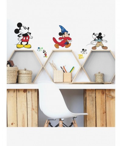 Disney Mickey Mouse The True Original 90Th Anniversary Peel And Stick Wall Decals $7.37 Decals