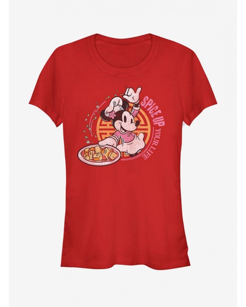 Disney Mickey Mouse Spice Up Your Life Girls T-Shirt $7.77 T-Shirts