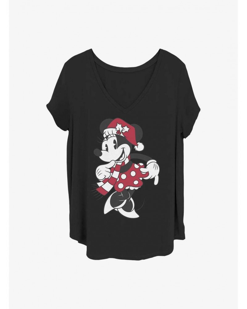 Disney Minnie Mouse Minnie Hat Girls T-Shirt Plus Size $9.48 T-Shirts