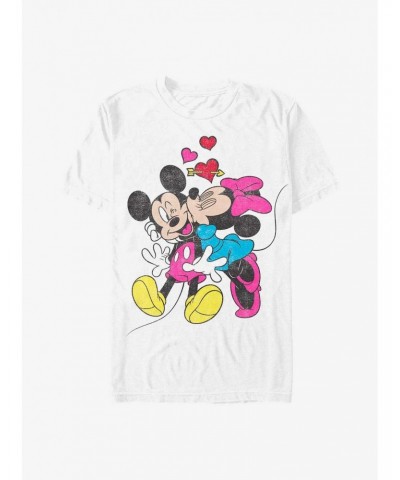 Extra Soft Disney Mickey Mouse & Minnie Mouse Love T-Shirt $10.05 T-Shirts