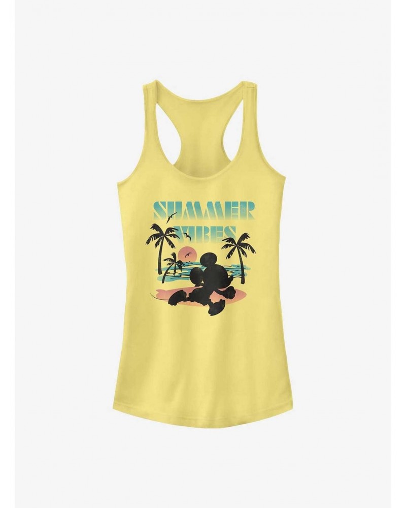 Disney Mickey Mouse Summer Vibes Mickey Girls Tank $6.37 Tanks