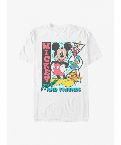 Disney Mickey Mouse Retro Friends T-Shirt $7.27 T-Shirts