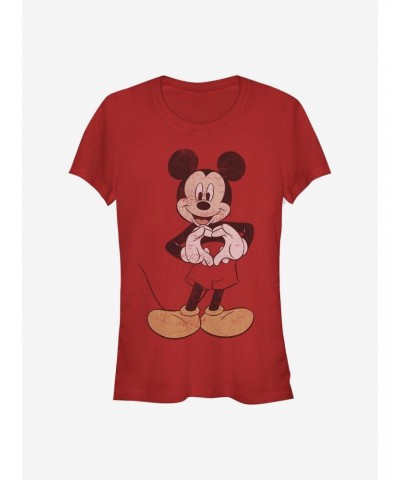 Disney Mickey Mouse Vintage Mickey Girls T-Shirt $9.16 T-Shirts