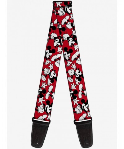 Disney Mickey Mouse Poses Scattered Guitar Strap $9.46 Guitar Straps