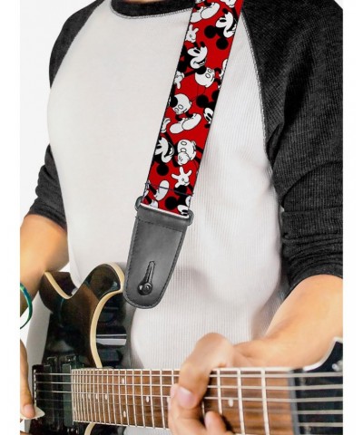 Disney Mickey Mouse Poses Scattered Guitar Strap $9.46 Guitar Straps