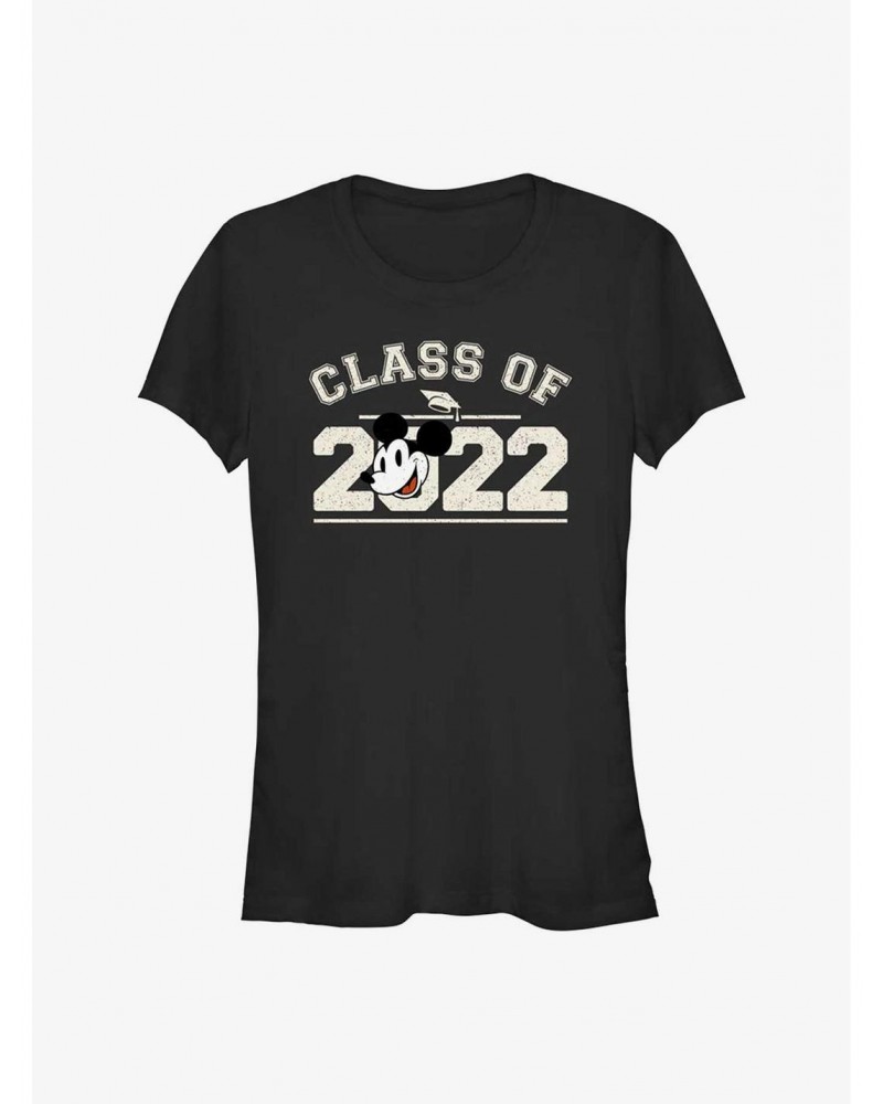 Disney Mickey Mouse Graduation Class of 22 Girls T-Shirt $8.17 T-Shirts