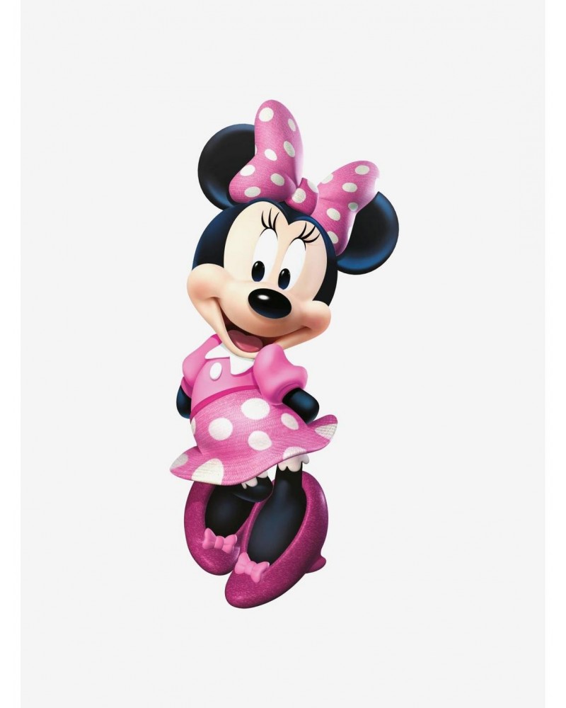 Disney Minnie Bow-Tique Peel & Stick Giant Wall Decal $8.56 Decals