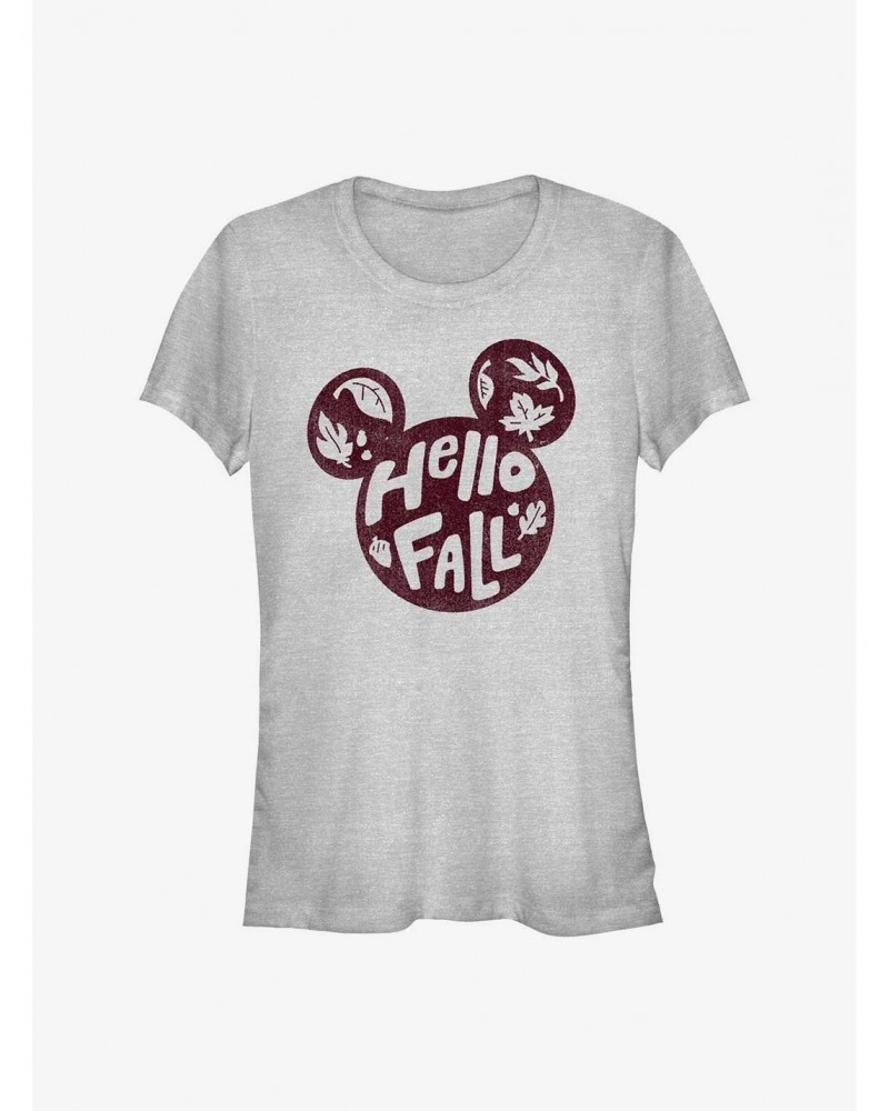 Disney Mickey Mouse Hello Fall Girls T-Shirt $8.57 T-Shirts