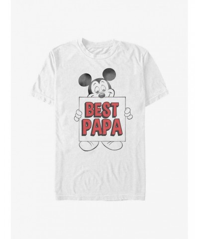 Disney Mickey Mouse Best Papa T-Shirt $7.07 T-Shirts