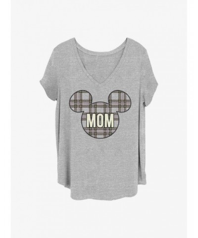 Disney Mickey Mouse Mom Holiday Patch Girls T-Shirt Plus Size $7.63 T-Shirts