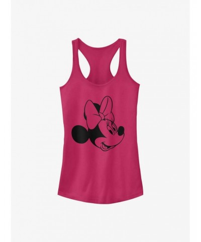 Disney Minnie Mouse Minnie Face Girls Tank $9.96 Tanks