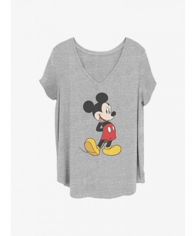 Disney Mickey Mouse Traditional Mickey Girls T-Shirt Plus Size $7.40 T-Shirts