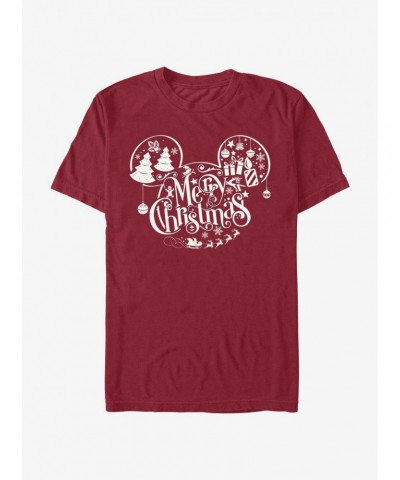 Disney Mickey Mouse Holiday Ears Extra Soft T-Shirt $8.37 T-Shirts
