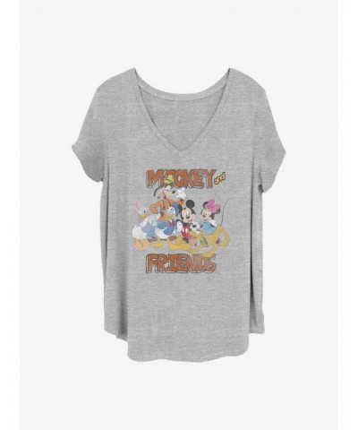 Disney Mickey Mouse Mickey And Friends Girls T-Shirt Plus Size $10.64 T-Shirts