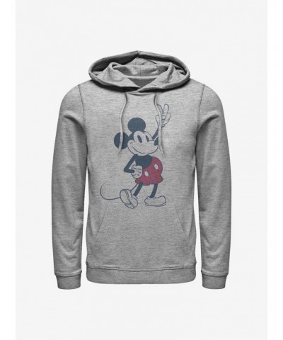 Disney Mickey Mouse Plaid Mickey Hoodie $15.45 Hoodies