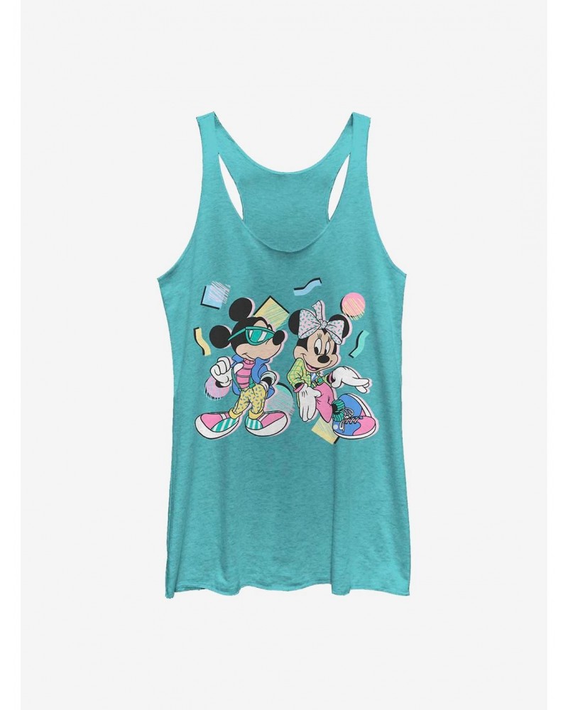 Disney Mickey Mouse 80's Minnie Mickey Girls Tank $9.32 Tanks