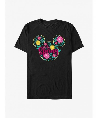 Disney Mickey Mouse Hello Spring Ears T-Shirt $9.37 T-Shirts