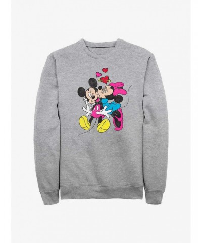Disney Mickey Mouse Minnie Love Sweatshirt $11.22 Sweatshirts