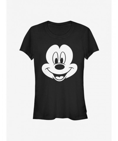 Disney Mickey Mouse Face Classic Girls T-Shirt $9.76 T-Shirts