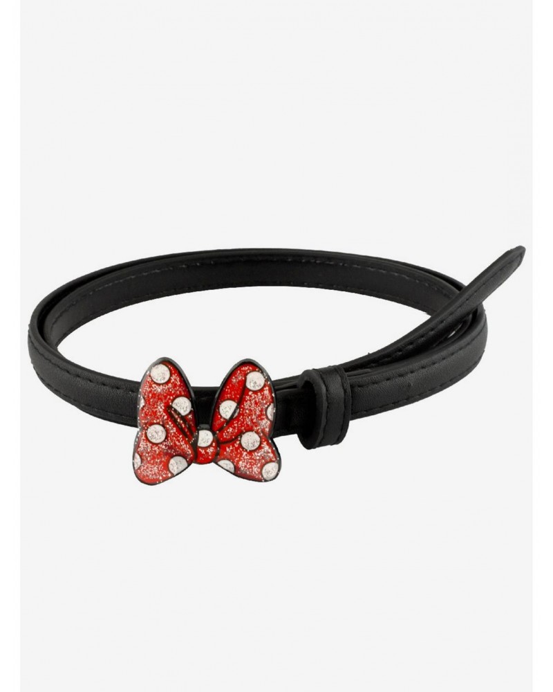 Disney Minnie Mouse Glitter Bow Belt $7.03 Belts