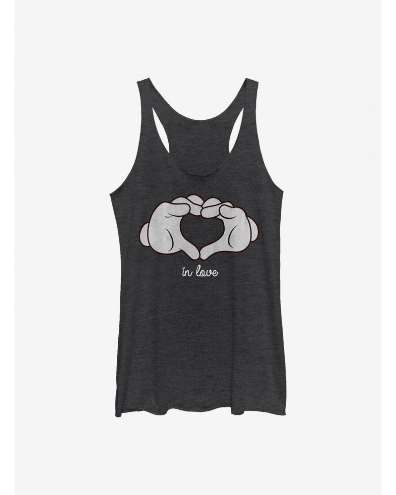 Disney Mickey Mouse Glove Heart Girls Tank $8.08 Tanks