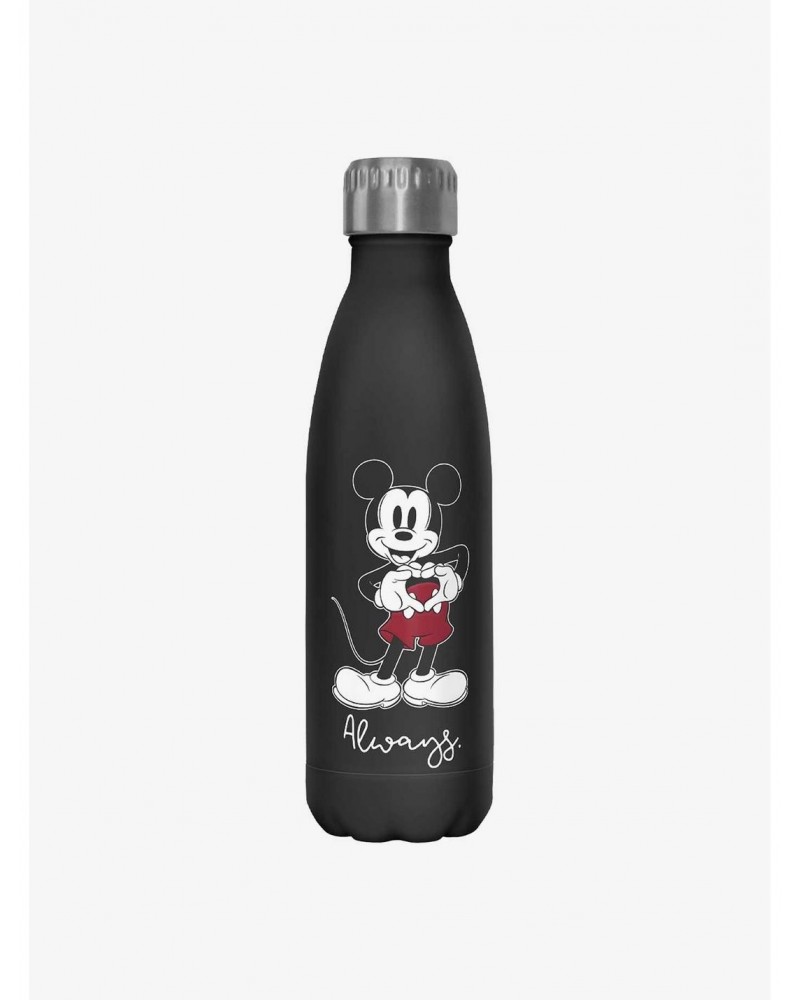 Disney Mickey Mouse Love Always Water Bottle $7.97 Water Bottles