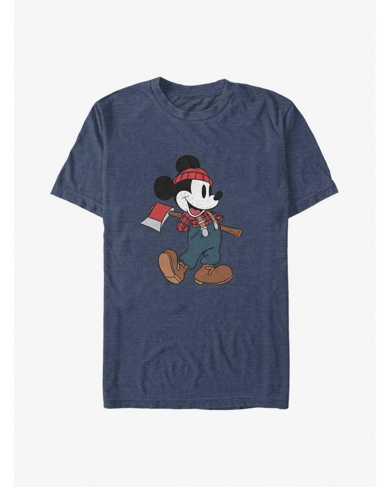 Disney Mickey Mouse Lumberjack Mickey Big & Tall T-Shirt $8.13 T-Shirts