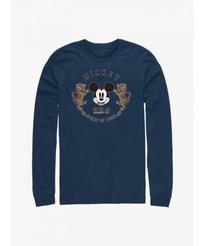 Disney Mickey Mouse Spirit Of Tiger Long-Sleeve T-Shirt $7.90 T-Shirts