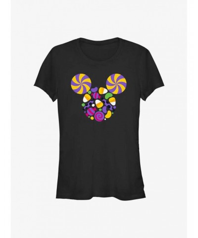 Disney Mickey Mouse Candy Head Girls T-Shirt $6.18 T-Shirts