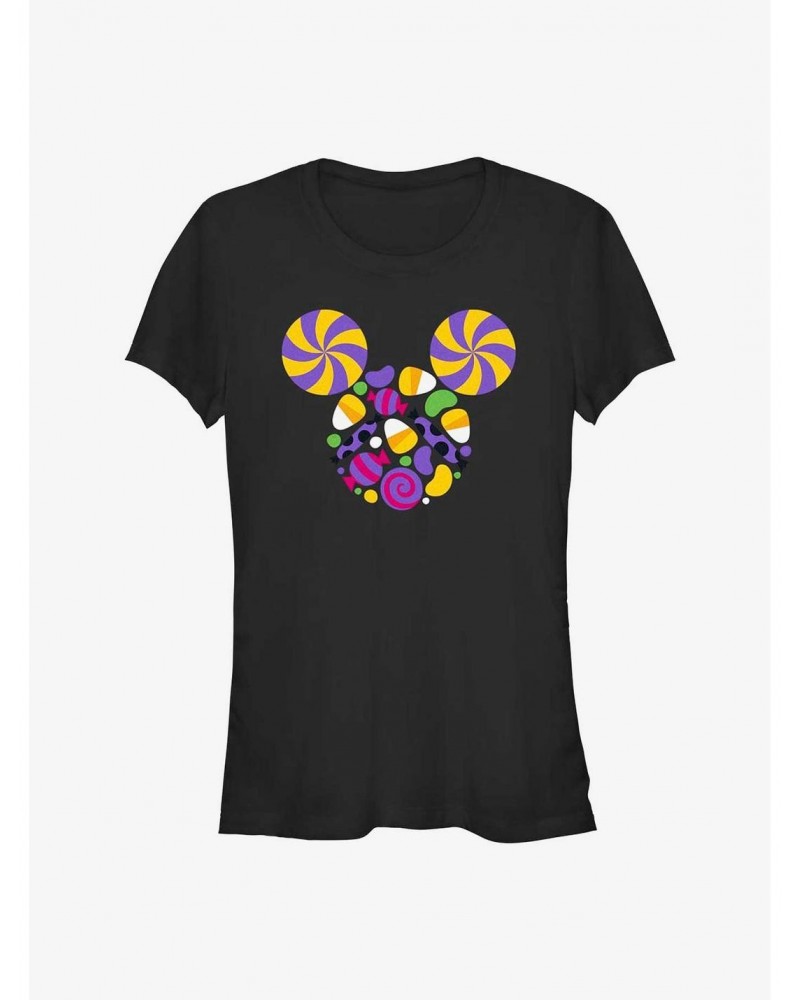 Disney Mickey Mouse Candy Head Girls T-Shirt $6.18 T-Shirts